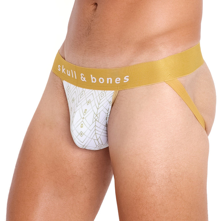 Art Deco White Jock