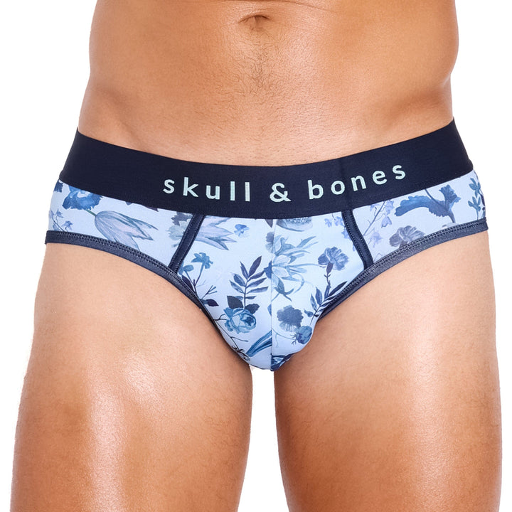 Hand Painted Dutch Floral Peek-A-Boo Sky
