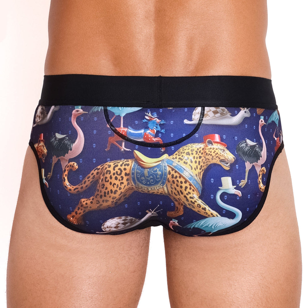 Carnival Animal Print Brief
