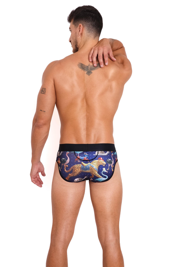 Carnival Animal Print Brief