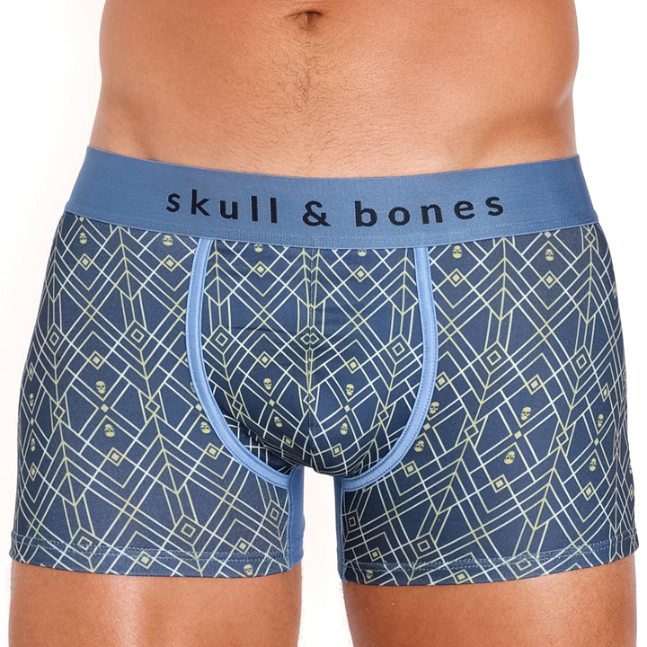 Art Deco Blue Trunk