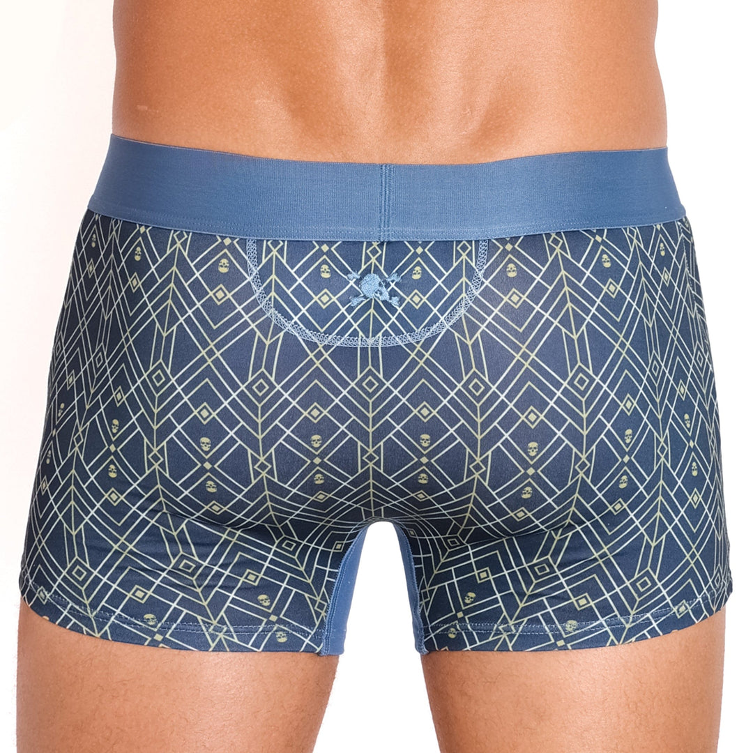 Art Deco Blue Trunk
