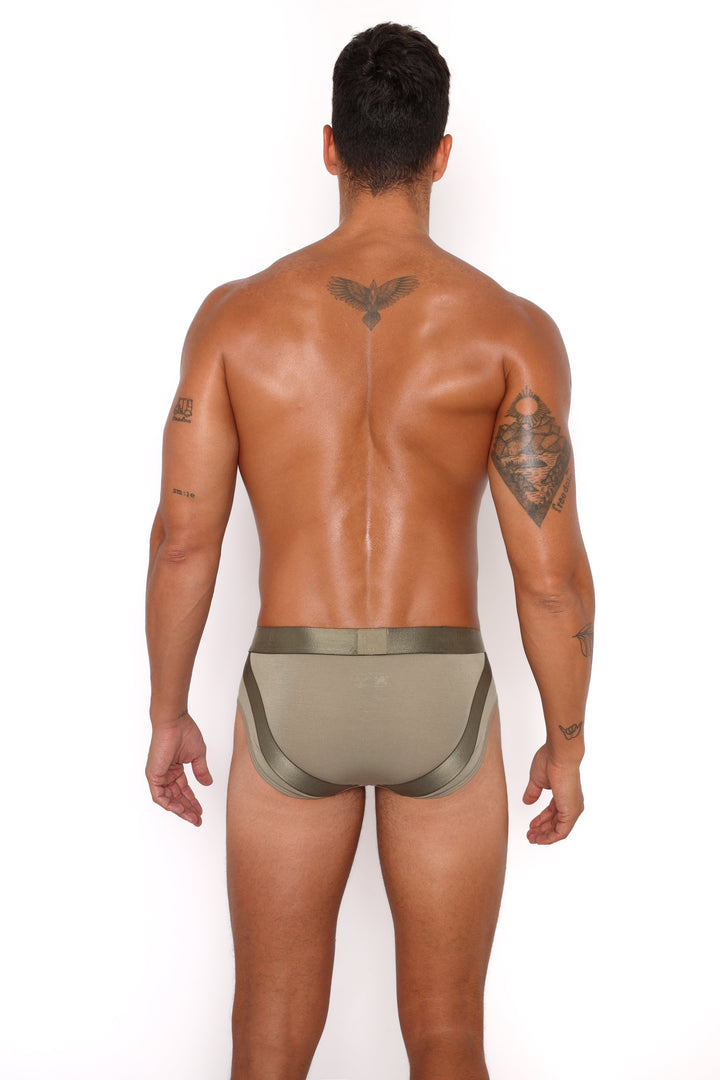Lift Brief Army Green