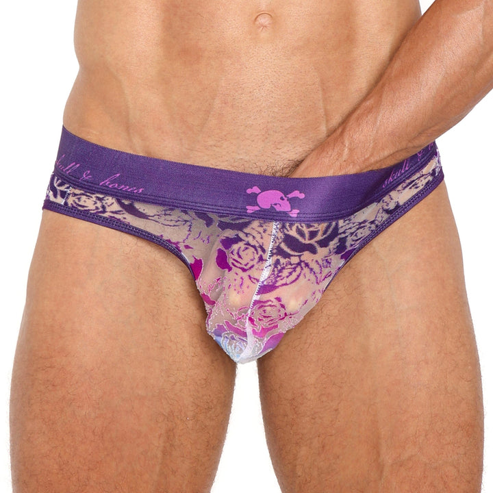 Snake Rose Ombre Burnout Y-Jock