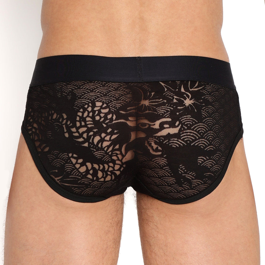 Dragon Burnout Black Brief