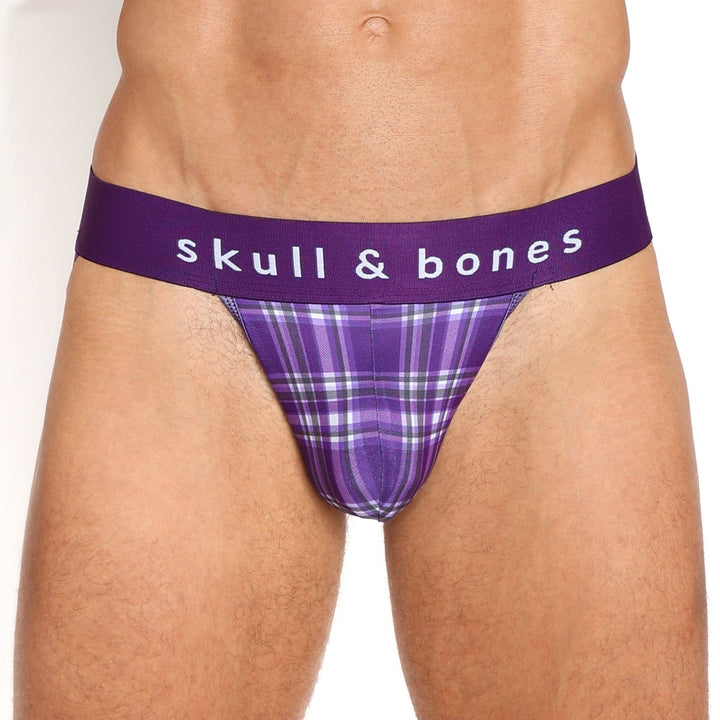 Purple Tartan Plaid Jock