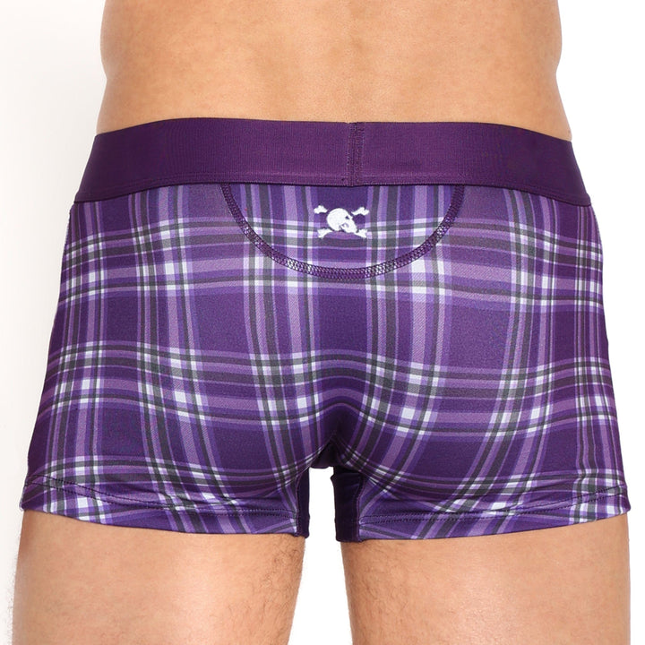 Purple Tartan Plaid Trunk