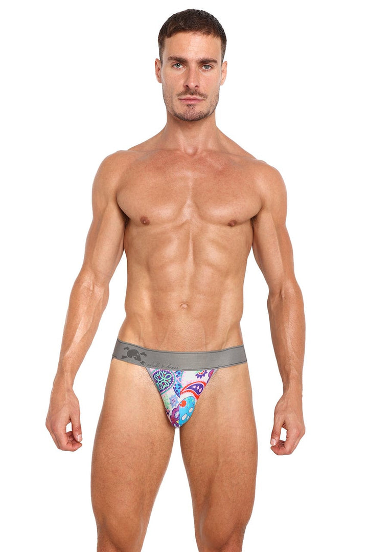 Paisley Skull Multi Jock