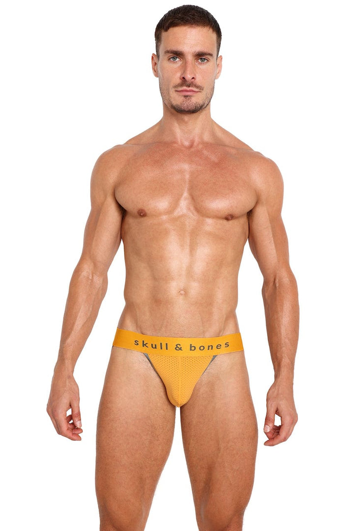 Orange Performance Mesh Jock