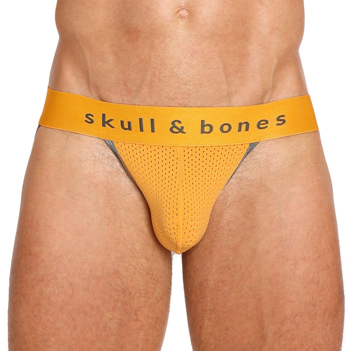 Orange Performance Mesh Jock