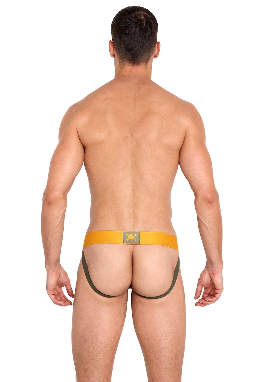 Orange Performance Mesh Jock