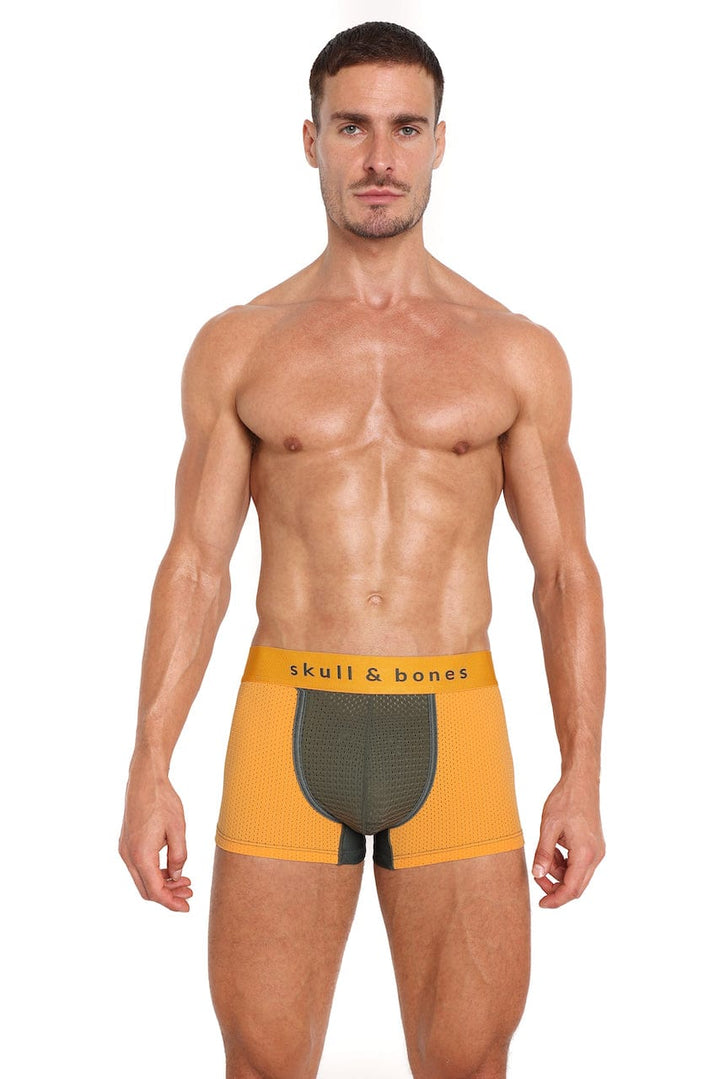 Orange Performance Mesh Trunk