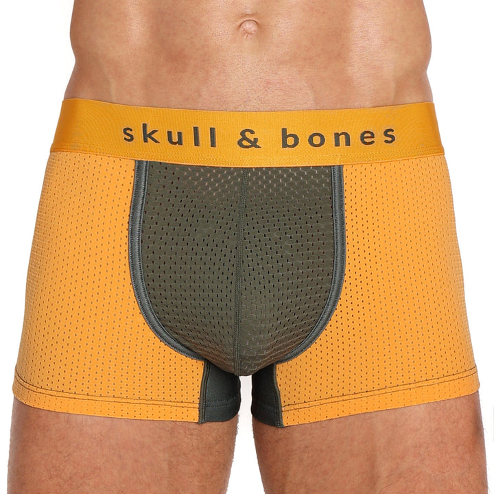 Orange Performance Mesh Trunk