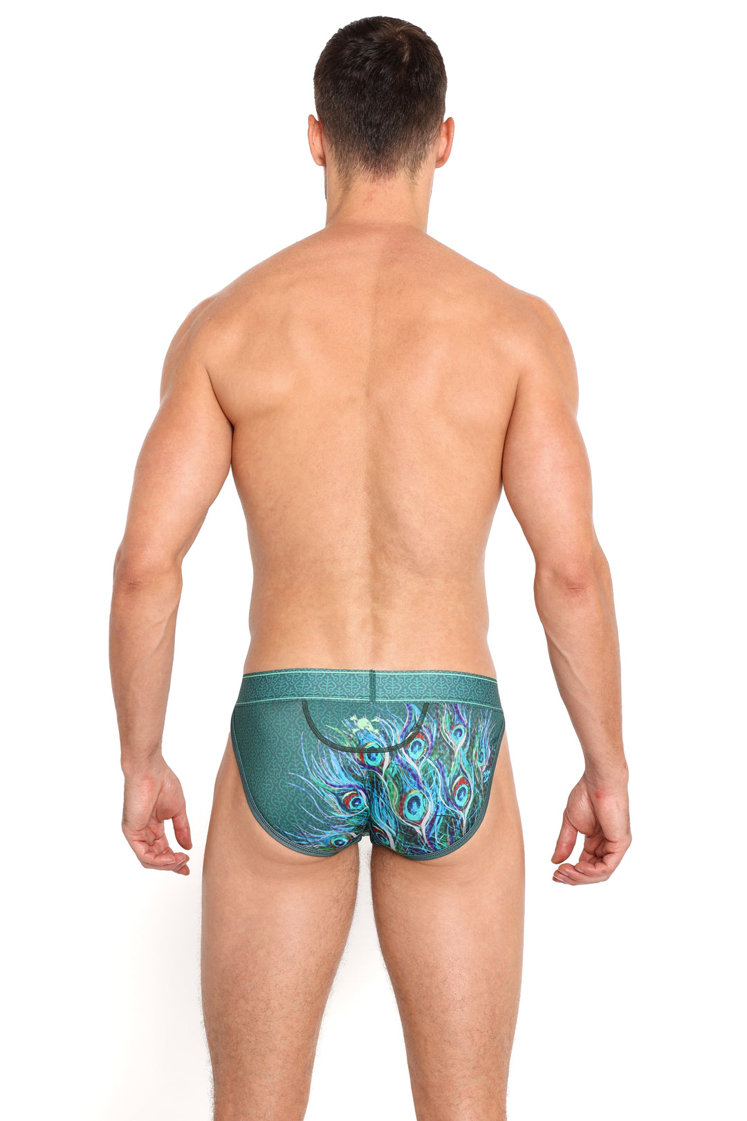 Peacock Sport Brief Green