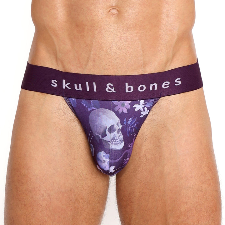 Dutch Floral Jock Purple