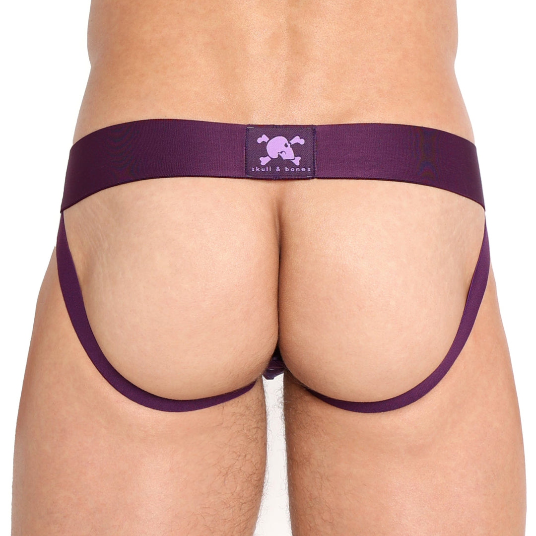 Dutch Floral Jock Purple