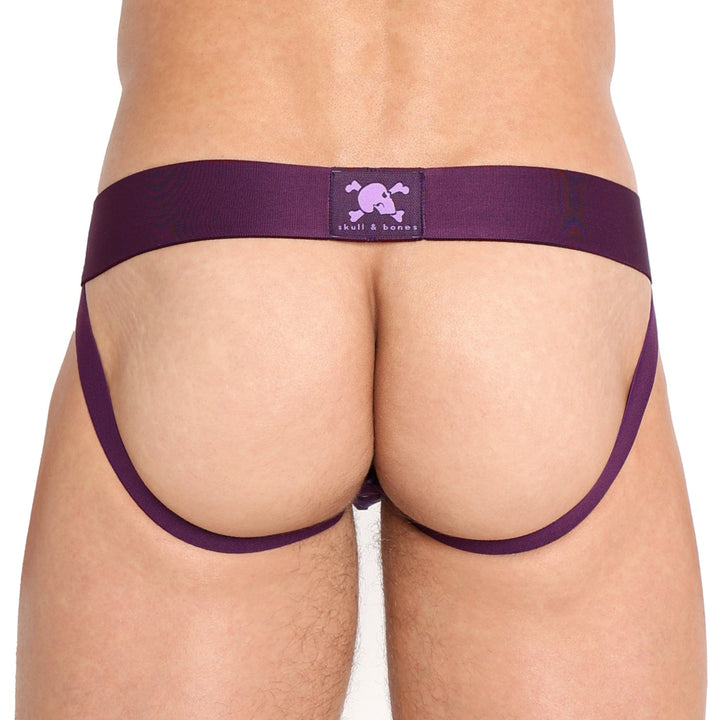 Dutch Floral Jock Purple