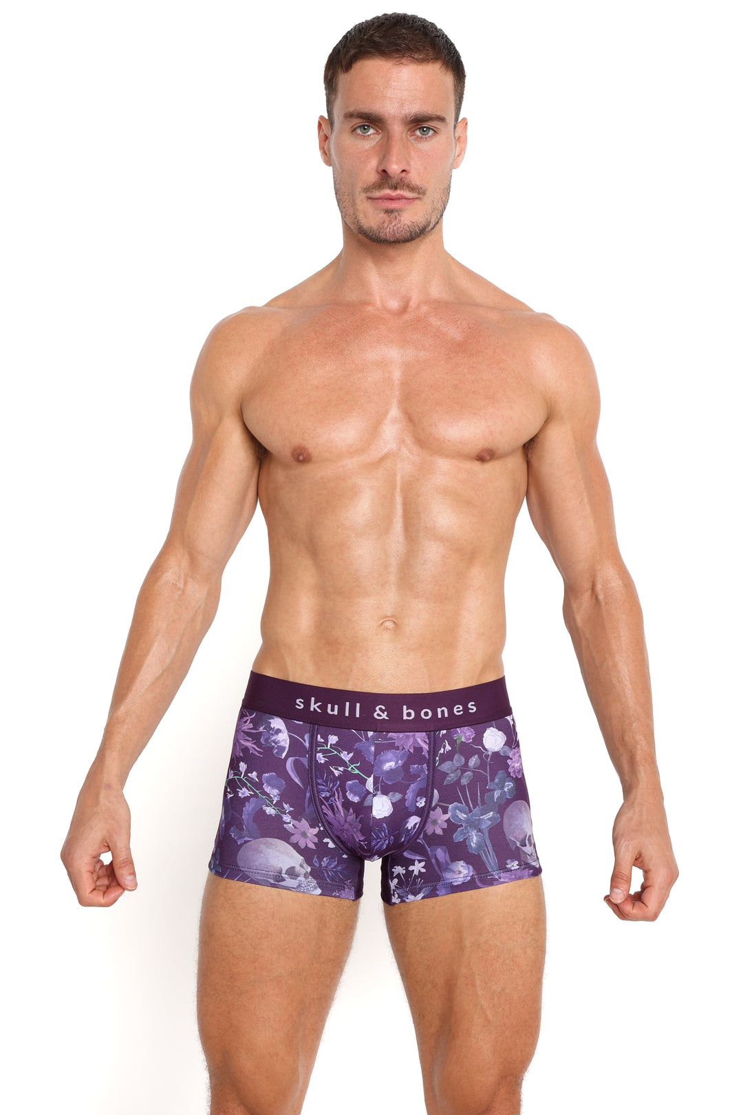 Dutch Floral Trunk Purple