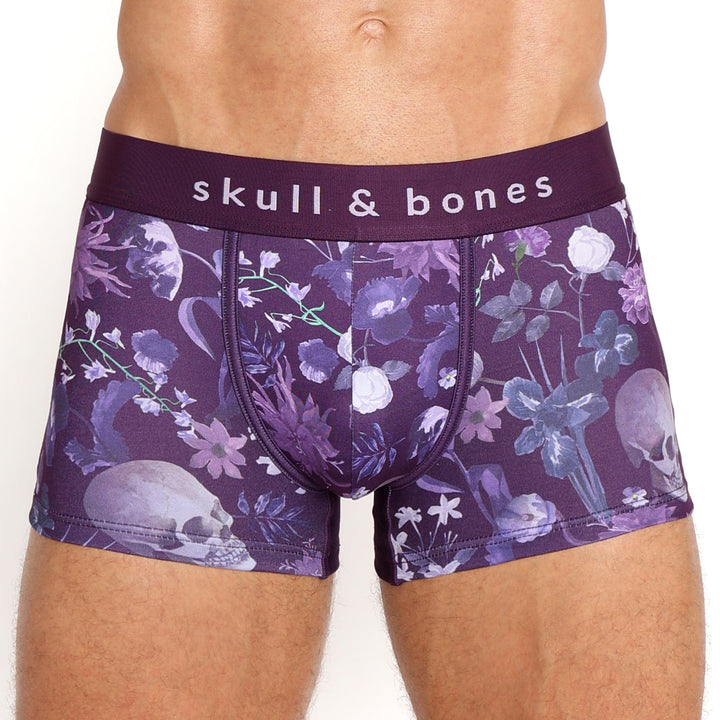 Dutch Floral Trunk Purple