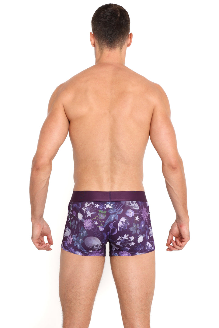 Dutch Floral Trunk Purple