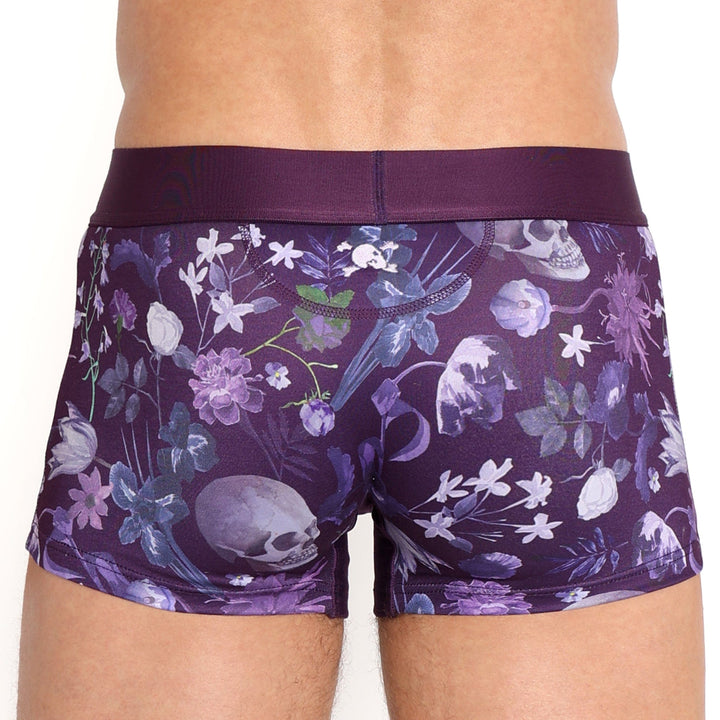 Dutch Floral Trunk Purple