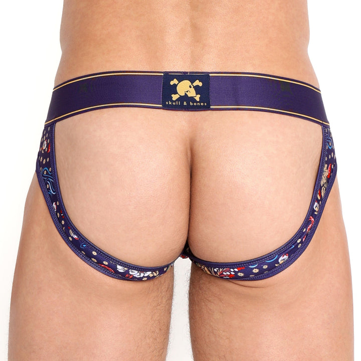 Ditsy Snake Floral Y-Jock