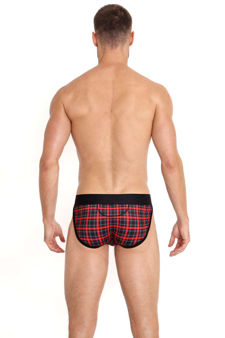 Tartan Plaid Sport Brief