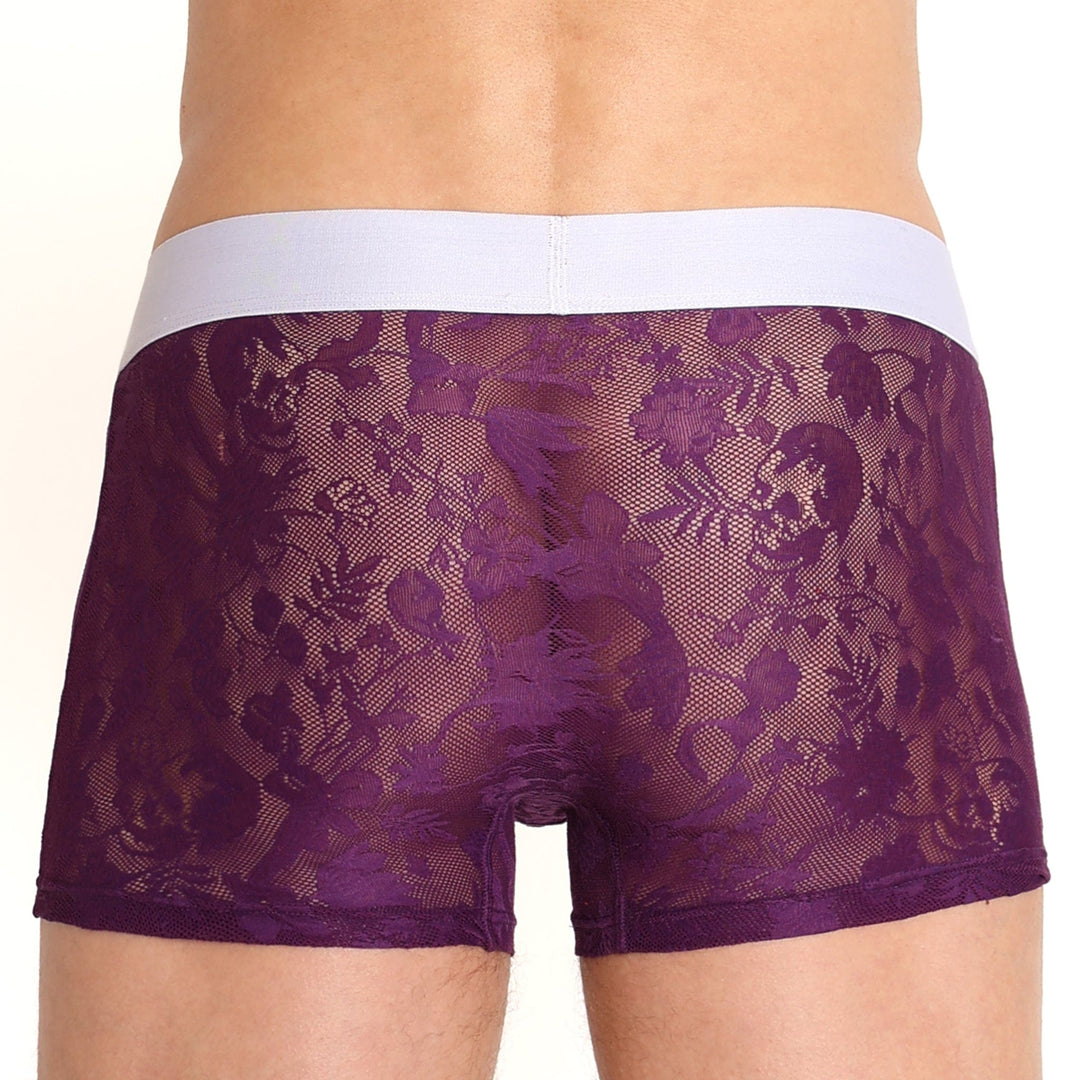 Floral Lace Purple Trunk