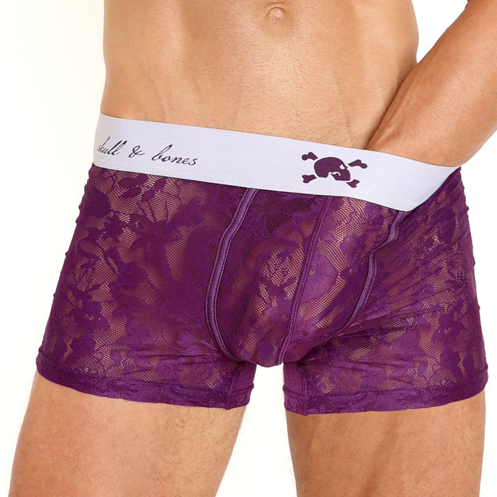 Floral Lace Purple Trunk