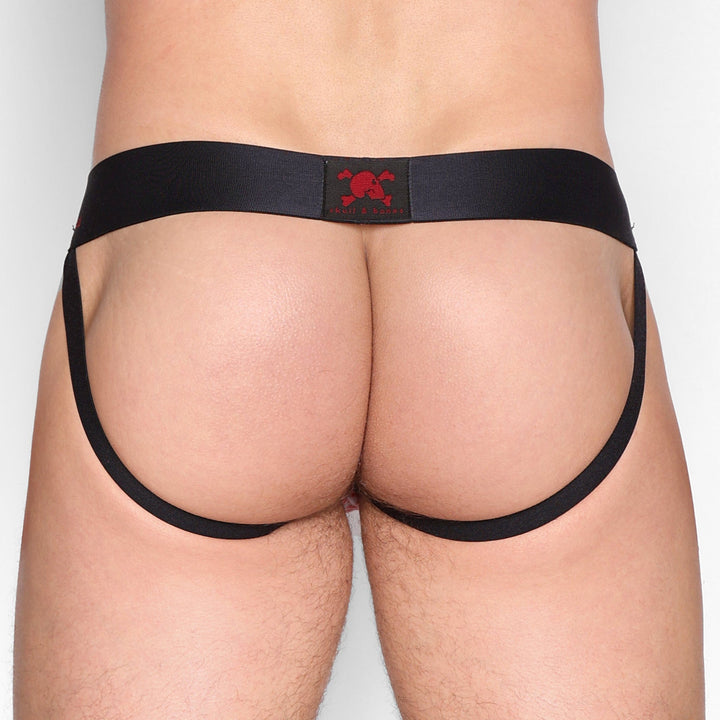 Love Bites Burnout Black Ombre Jock