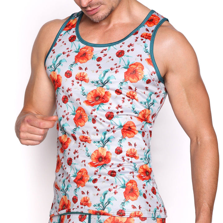 Playful Poppy Tank