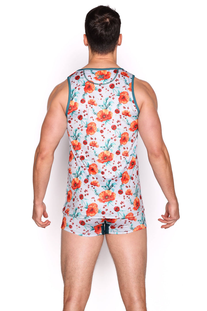 Playful Poppy Tank