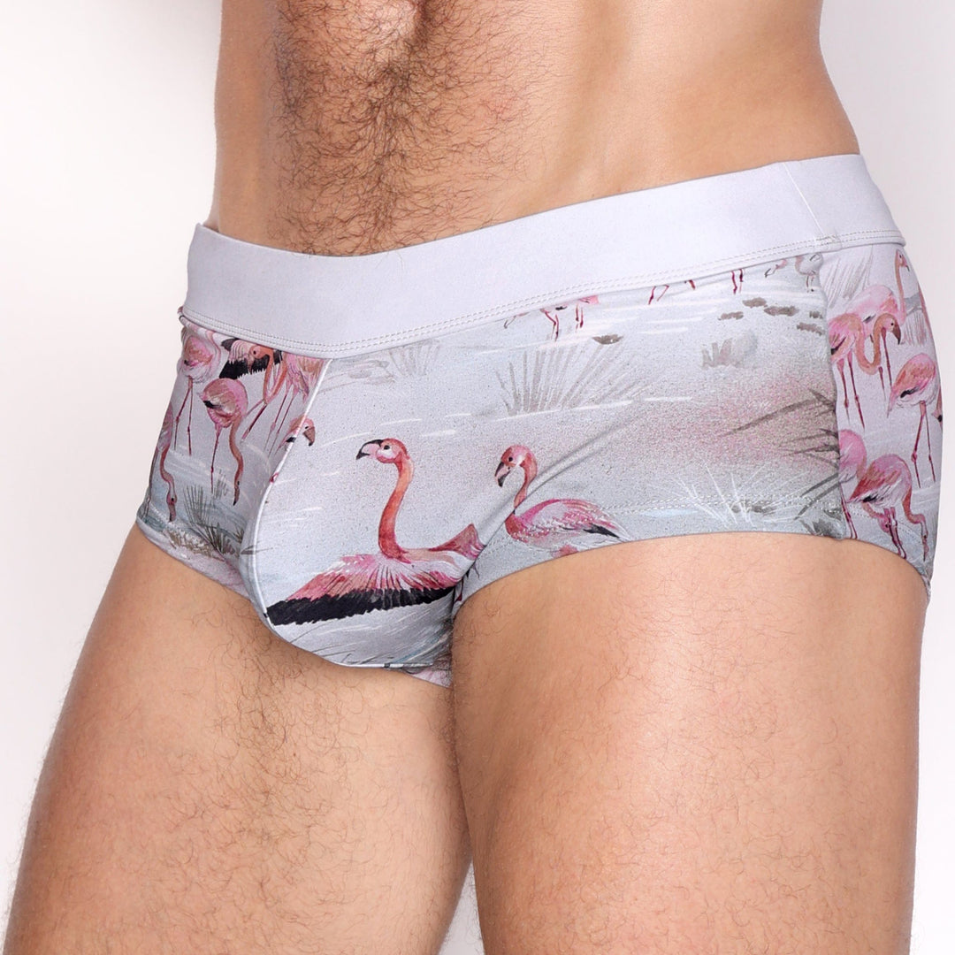 Flamingo Swim Trunk