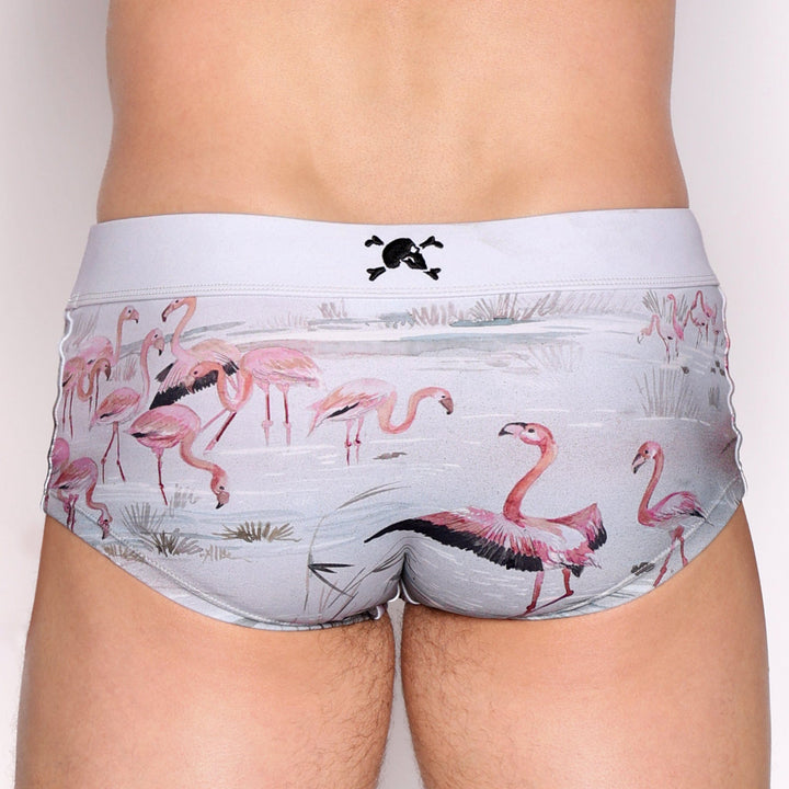 Flamingo Swim Trunk