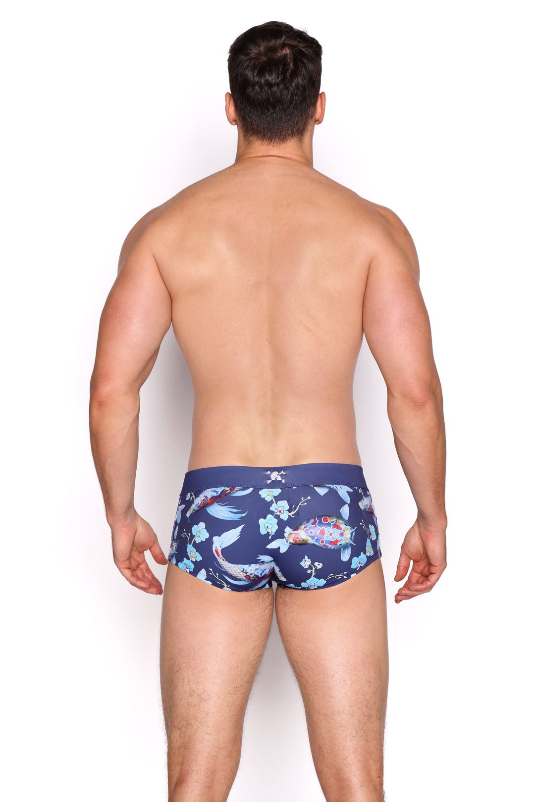 Koi Blue Swim Trunk