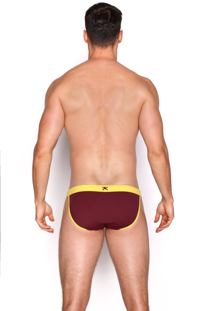 Maroon Swim Jock