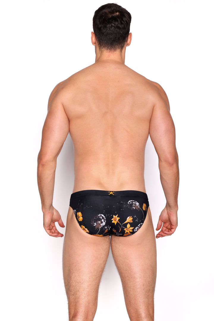 Dandelion Black Swim Brief