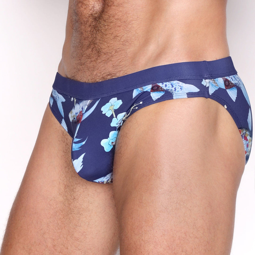 Koi Blue Swim Brief