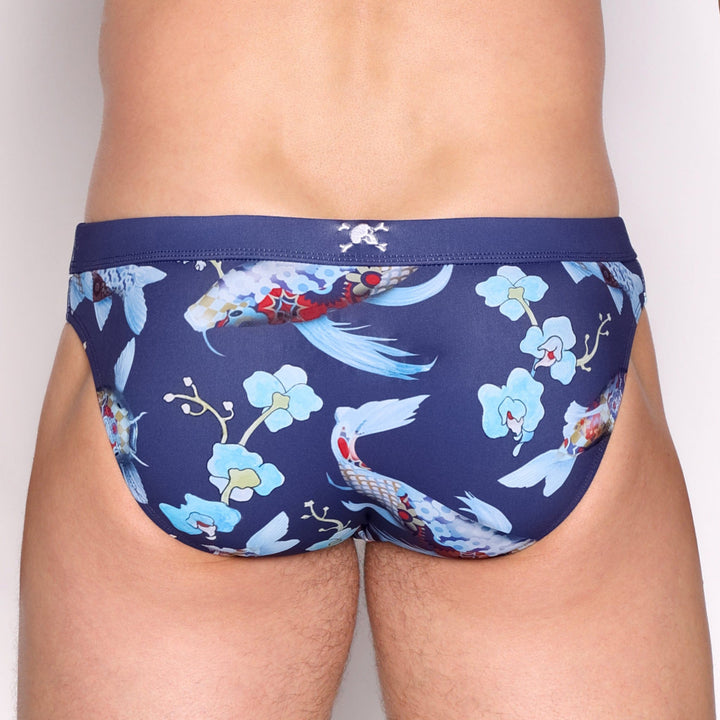 Koi Blue Swim Brief
