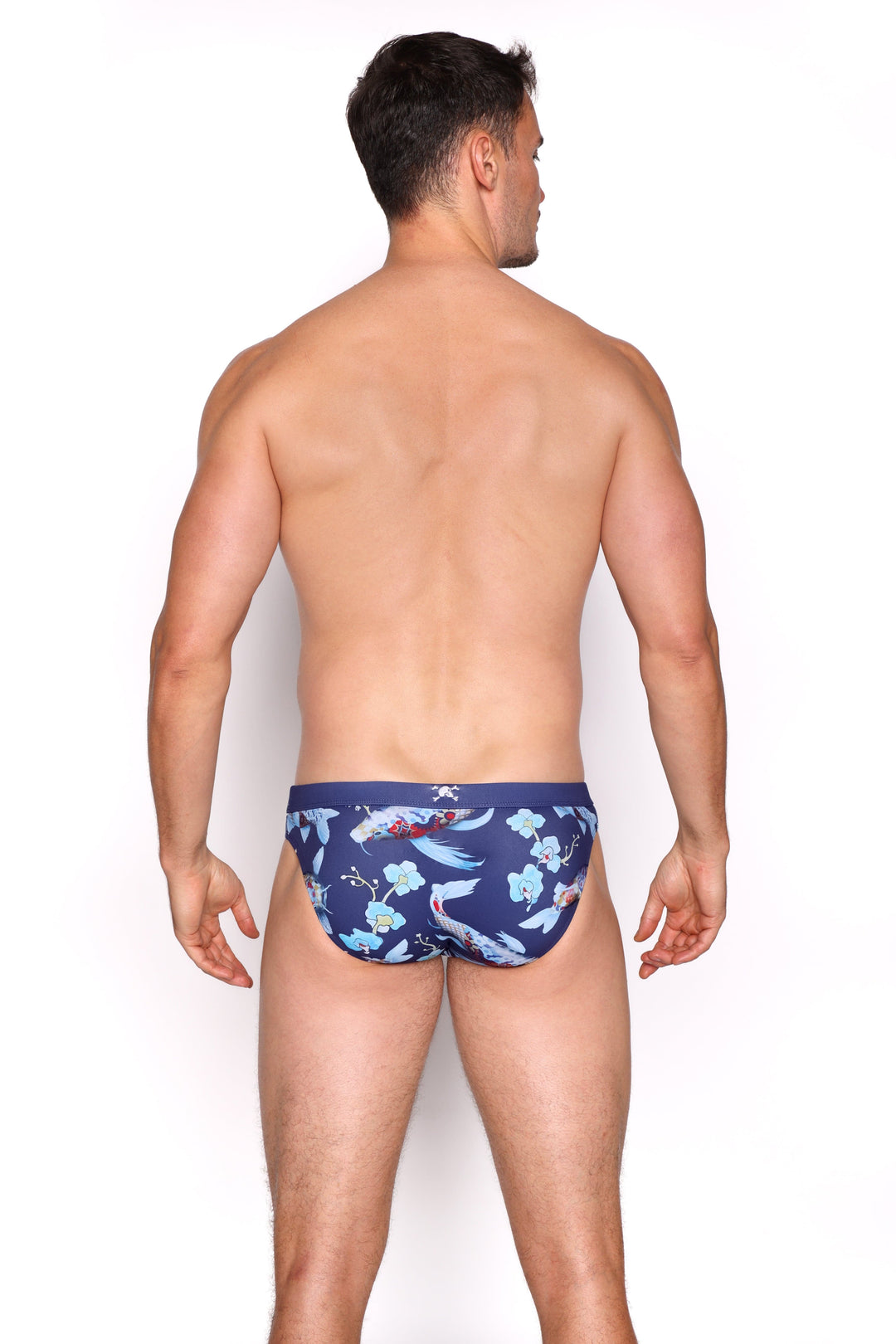 Koi Blue Swim Brief