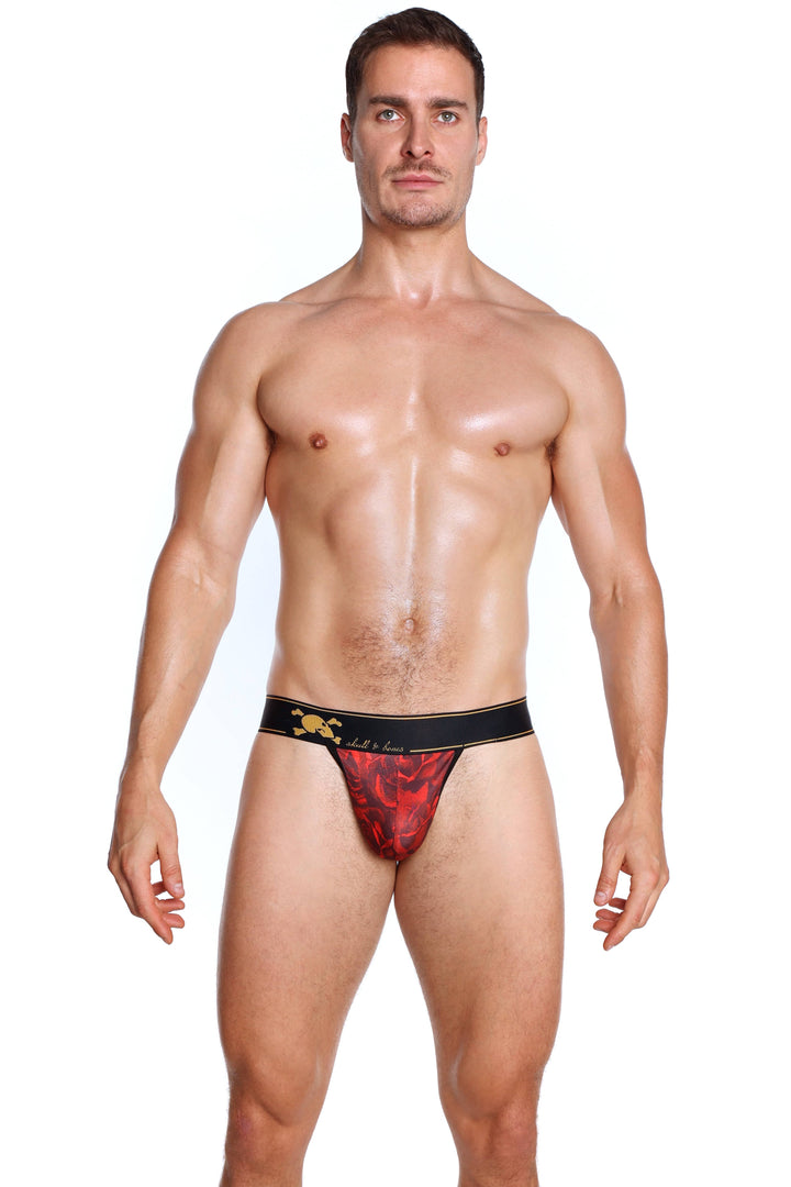 Red Rose Thong