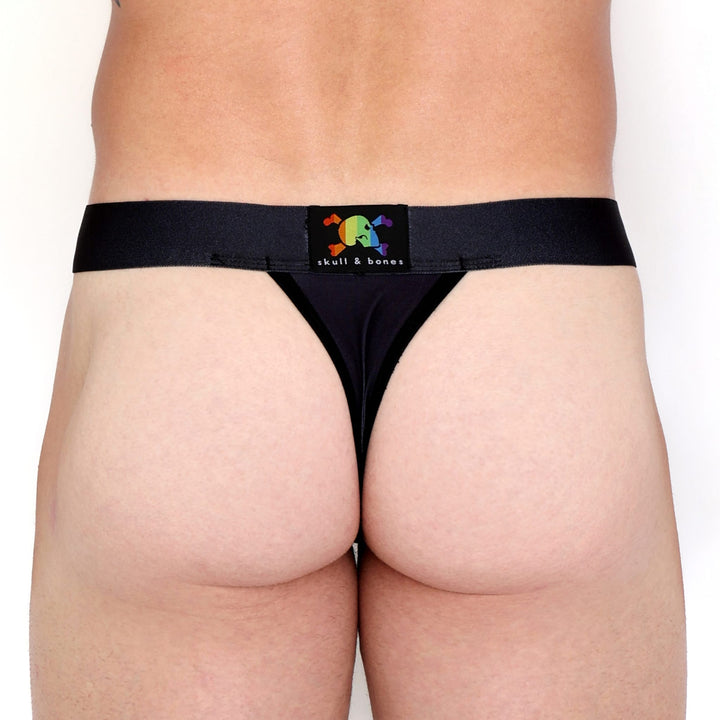 Ombre Japanese Dragon Black Thong