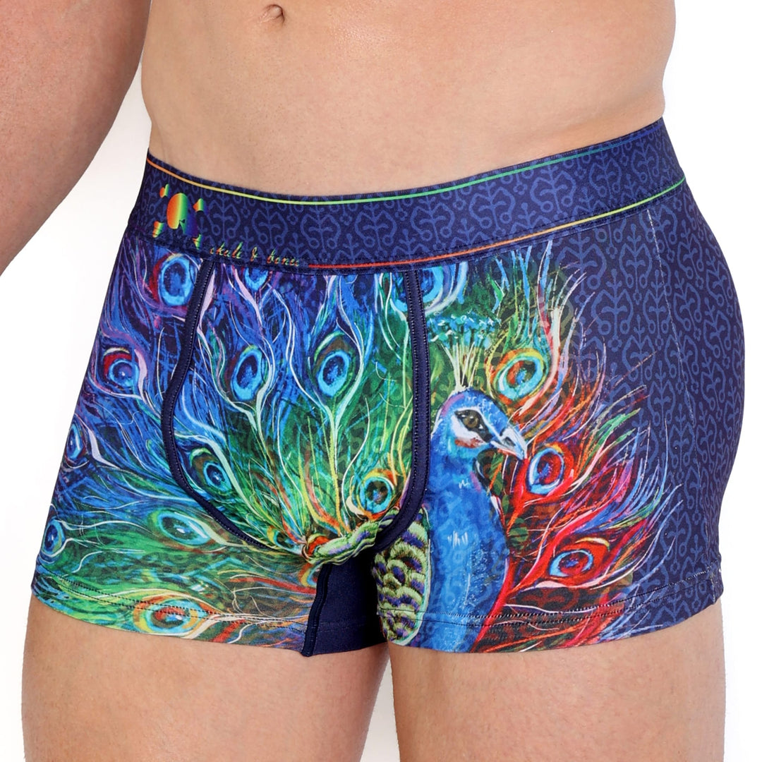 Peacock Rainbow Midnight Trunk