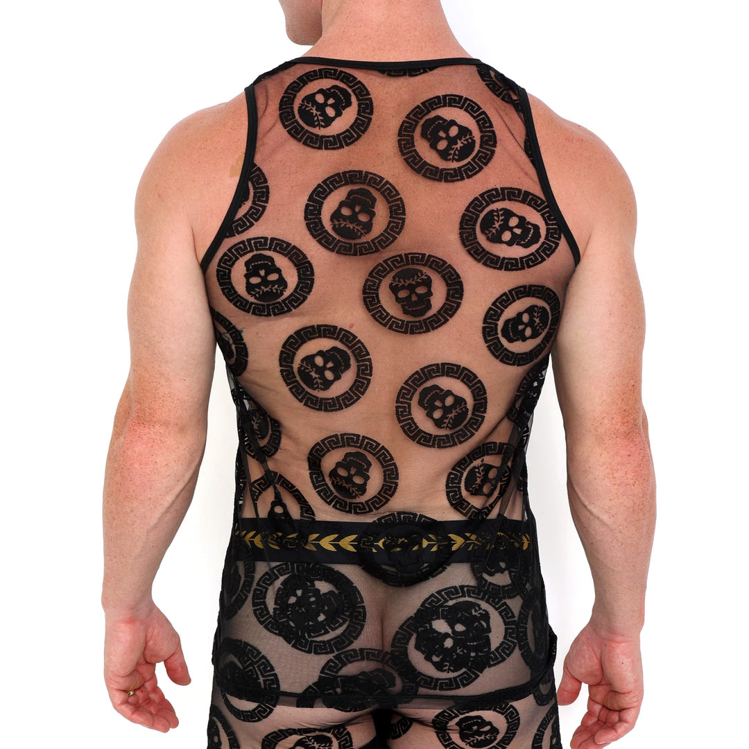 Roman Medallion Burnout Tank