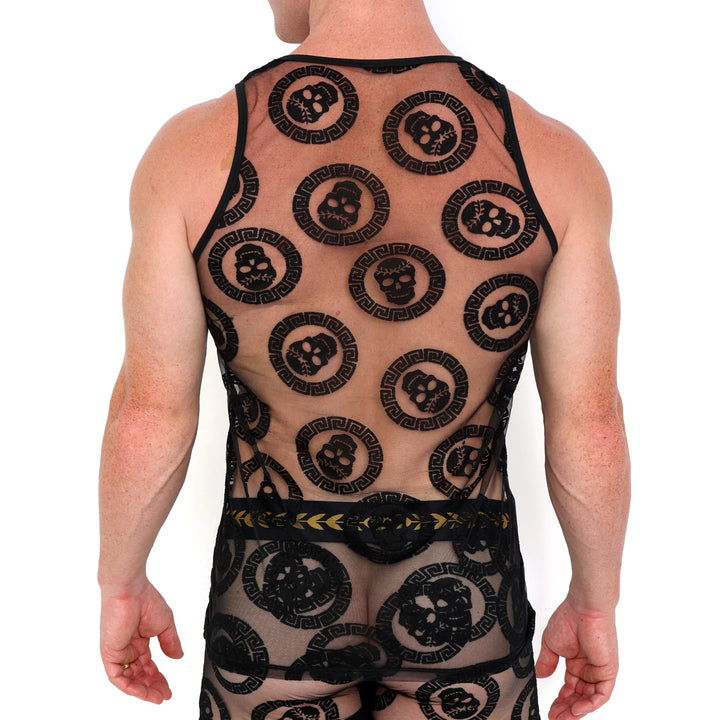 Roman Medallion Burnout Tank