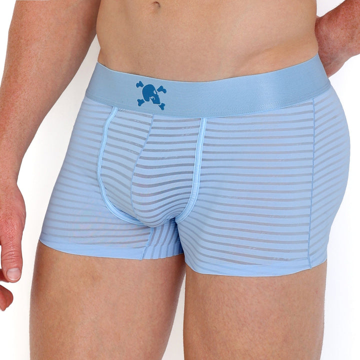 Just The Bones Sheer Sky Stripe Trunk