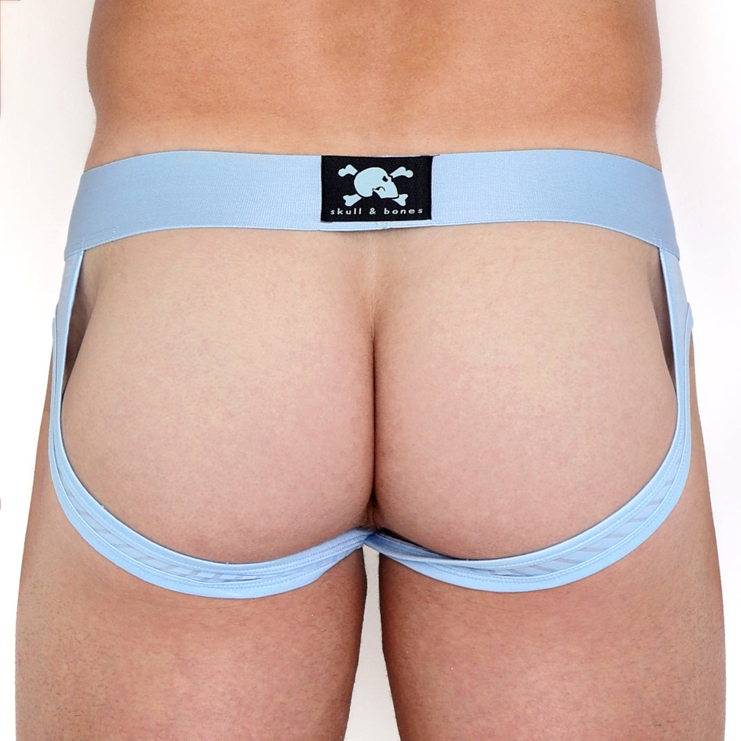 Just The Bones Sheer Sky Stripe Y Jock