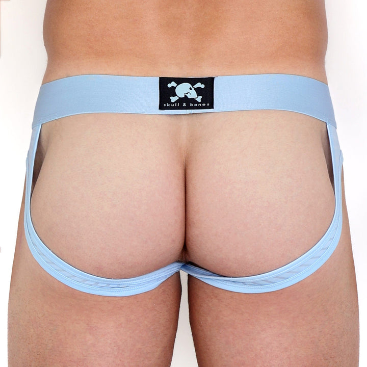 Just The Bones Sheer Sky Stripe Y Jock