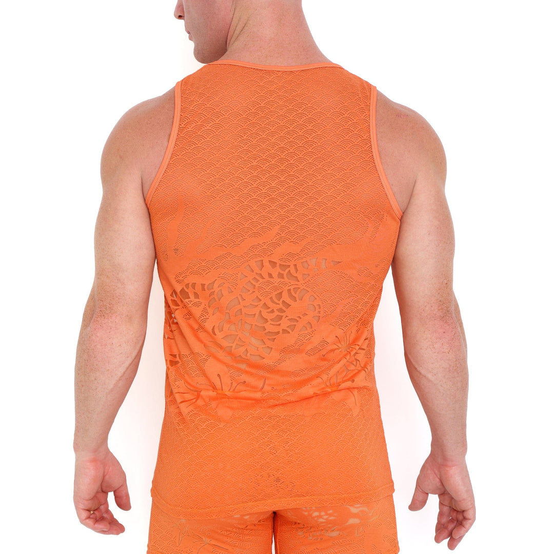 Dragon Burnout Orange Tank