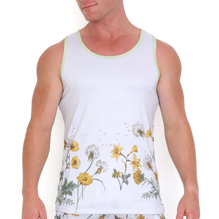 Dandelion White Tank